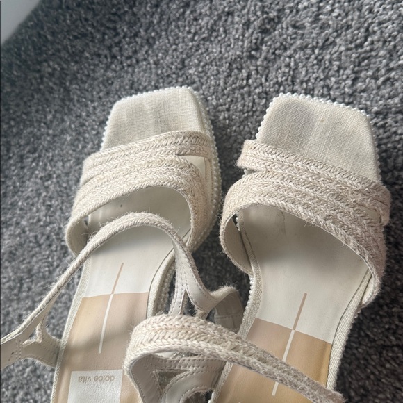 Dolce Vita pearl platform sandals - Picture 4 of 7